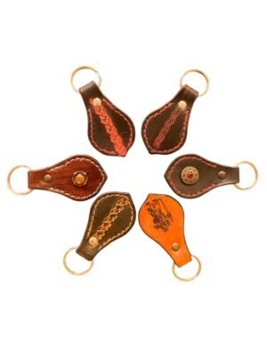 Porte-clés en cuir