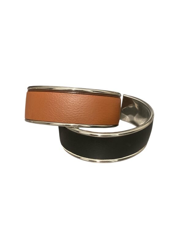 Manchette en simili cuir