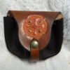 Aumônière en cuir