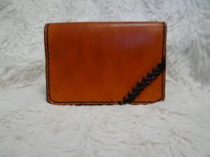 Porte-cartes en cuir