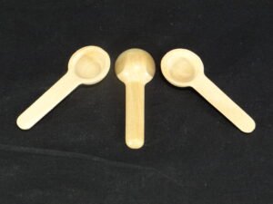 Cuillère en bois pour encens en poudre