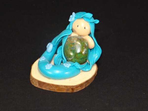 DSC01212 Sirène bleue avec sa Chrysocolle