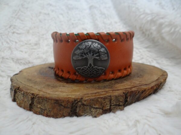 Bracelet Viking en cuir