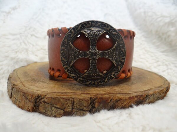 Bracelet Viking en cuir