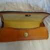 Etui à lunettes en cuir