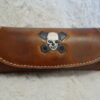 Etui à lunettes en cuir
