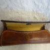 Etui à lunettes en cuir