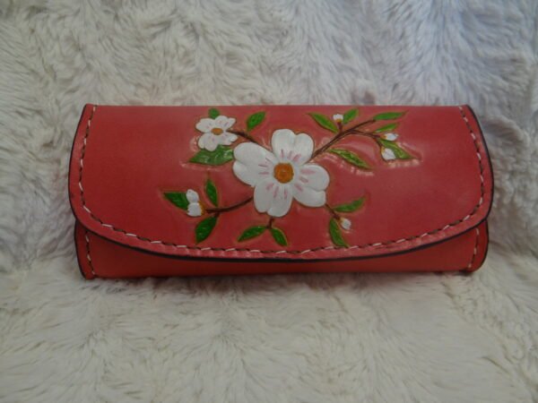 Etui à lunettes en cuir