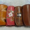 Etui à lunettes en cuir