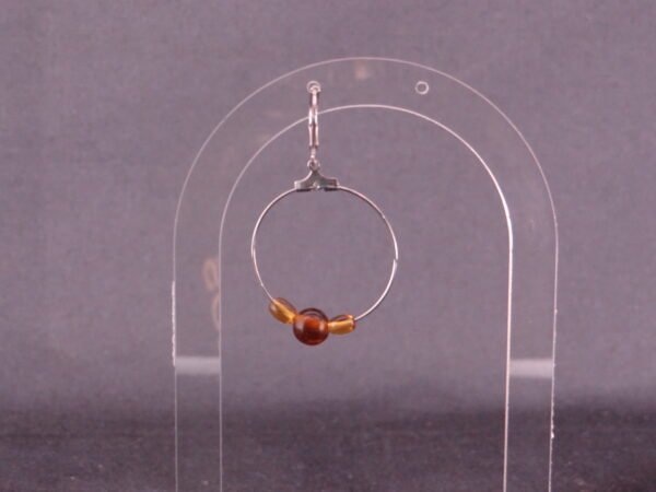 Boucles d'oreilles upcyclées fantaisie "Les Jess30"