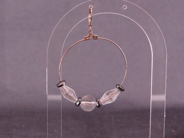 DSC01462 Boucles d'oreilles upcyclées fantaisie "Les Jess50"