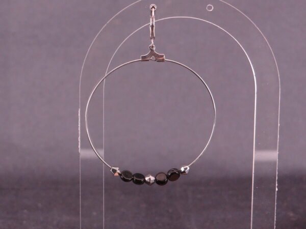 DSC01466 Boucles d'oreilles upcyclées fantaisie "Les Jess50"