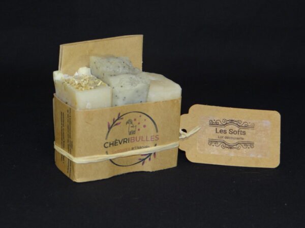 Savon chèvre Les Softs - Savonnerie artisanale