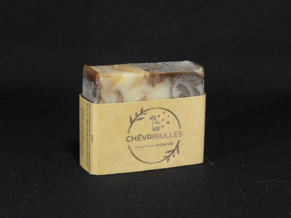 DSC01384 Savon chèvre Chocolat-Vanille - Savonnerie artisanale