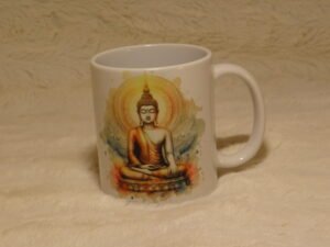Mug Bouddha en céramique (modèle 1)