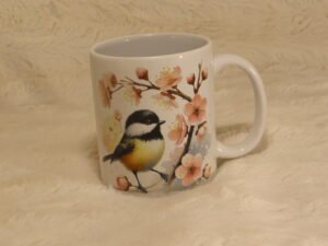 Mug Oiseau et Fleurs