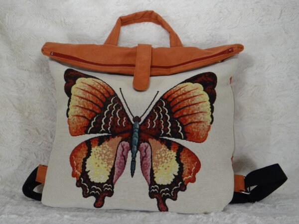 DSC01586 Sac à dos Papillon Orange