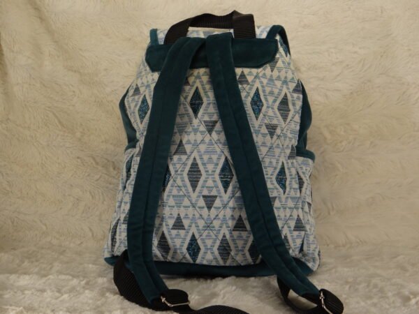 DSC01593 Sac à dos Losanges Bleus