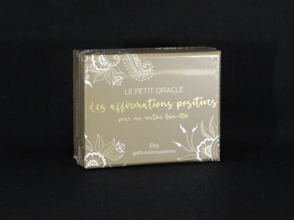 DSC01837 Le petit oracle des affirmations positives d'Elsa