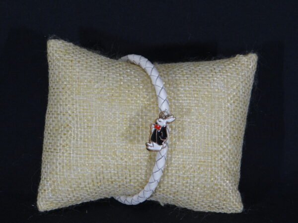 DSC01941 Bracelets tressés en cuir véritable