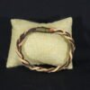 DSC01954 Bracelet tressé à la main en cuir véritable