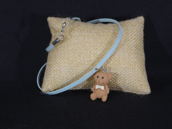 DSC01994 Bracelets en cuir avec breloque "Nounours"