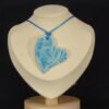 DSC02073 Colliers pendentif coeur tordu en porcelaine
