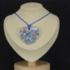 DSC02079 Colliers pendentif coeur en porcelaine
