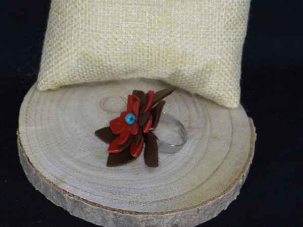 DSC02177 Bagues en cuir véritable réglables