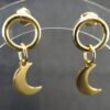 DSC02230 Boucles d'oreilles Cybymé - Modèle "Lune"