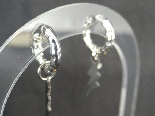 DSC02235 Boucles d'oreilles Cybymé - Modèles "Eclairs 2"