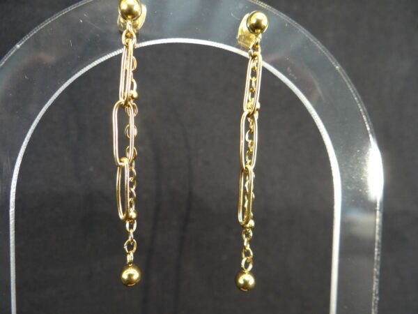 DSC02238 Boucles d'oreilles Cybymé - Modèle "TrioBella"