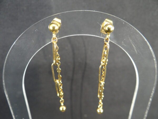 DSC02239 Boucles d'oreilles Cybymé - Modèle "TrioBella"