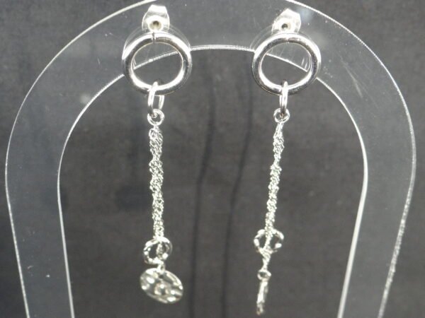 DSC02242 Boucles d'oreilles Cybymé - Modèle "Liberty"