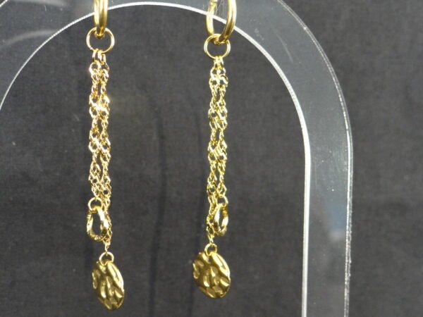 DSC02244 Boucles d'oreilles Cybymé - Modèle "Liberty"