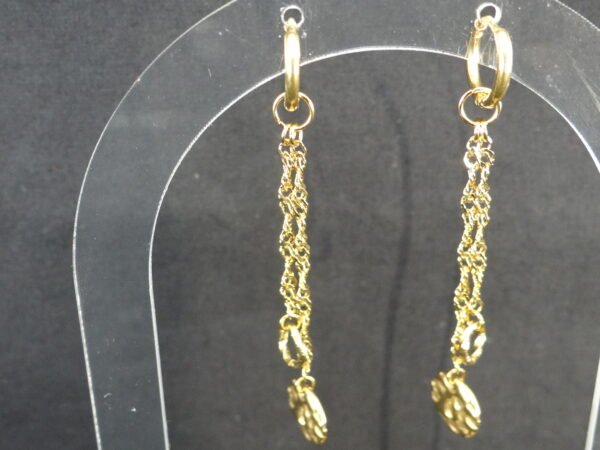 DSC02245 Boucles d'oreilles Cybymé - Modèle "Liberty"